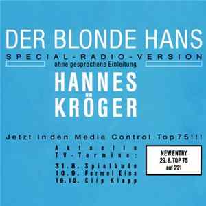 Hannes Kröger - Der Blonde Hans (Special-Radio-Version) FLAC album