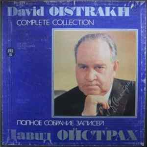 David Oistrakh - Complete Collection. Part III. Set 3: Guest Performances GDR And Czechoslovakia 1965-1972 FLAC album