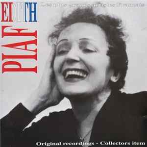 Edith Piaf - Les Plus Grands Artistes Francais Edith Piaf FLAC album