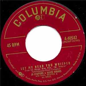 Jo Stafford & David Hughes With Paul Weston & His Orch. / Mitch Miller & His Orch. And Chorus - Let Me Hear You Whisper / Farewell (For Just Awhile) FLAC album