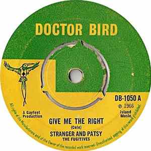 Stranger & Patsy - Give Me The Right FLAC album