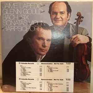 Jaime Laredo / Glenn Gould - Bach - The Six Sonatas For Violin And Harpsichord FLAC album