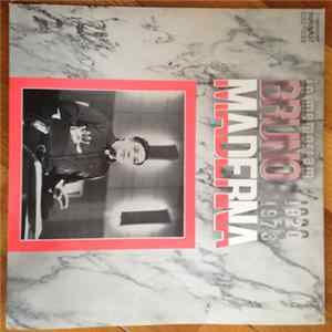 Bruno Maderna - In Memoriam Bruno Maderna 1920 1973 FLAC album