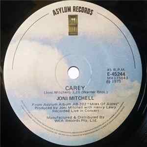 Joni Mitchell - Carey FLAC album