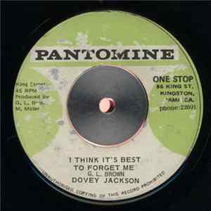 Dovey Jackson / Glen Brown - I Think It's Best To Forget Me / Tubby's At The Control FLAC album