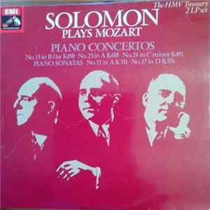 Solomon Plays Mozart - Solomon Plays Mozart - Piano Concertos FLAC album