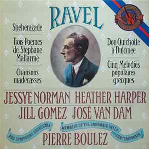 Ravel - Pierre Boulez - Songs Of Maurice Ravel FLAC album