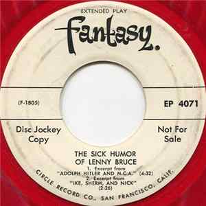 Lenny Bruce - The Sick Humor Of Lenny Bruce FLAC album