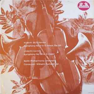 Berliner Philharmoniker, Wilhelm Furtwängler - Robert Schumann, Joseph Haydn, Symphony No. 4 In D Minor, Op. 120 / Symphony Nr. 88 In G Major FLAC album