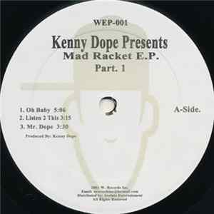 Kenny Dope - Mad Racket E.P. (Part. 1) FLAC album