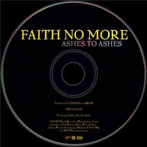 Faith No More - Ashes To Ashes FLAC album