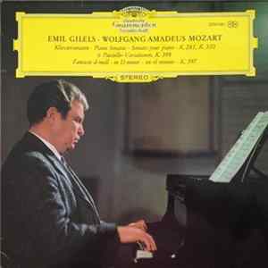 Emil Gilels, Wolfgang Amadeus Mozart - Emil Gilels Im Salzburger Mozarteum (Mitschnitt Des Konzerts Vom. 28.1.1970) FLAC album