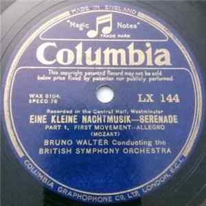 Bruno Walter, The British Symphony Orchestra - Eine Kleine Nachtmusik FLAC album