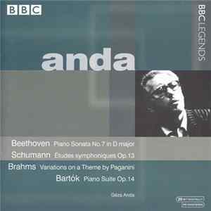 Géza Anda - Beethoven, Schumann, Brahms, Bartok FLAC album