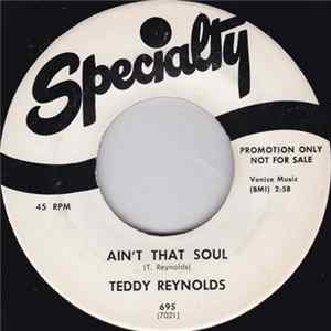 Teddy Reynolds - Ain't That Soul FLAC album