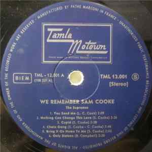 The Supremes - We Remember Sam Cooke FLAC album