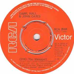 Daryl Hall & John Oates - Gino (The Manager) FLAC album