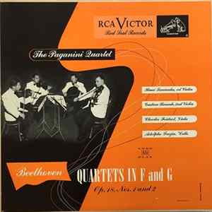 Paganini Quartet - Beethoven Quartets In F & G FLAC album