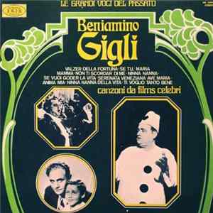 Beniamino Gigli - Canzoni Da Films Celebri FLAC album
