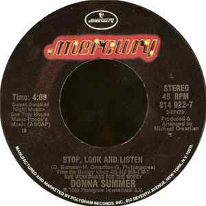 Donna Summer - Stop, Look And Listen FLAC album