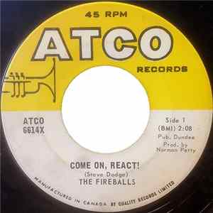 The Fireballs - Come On, React! FLAC album