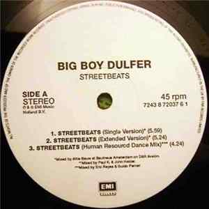 Big Boy Dulfer - Streetbeats FLAC album