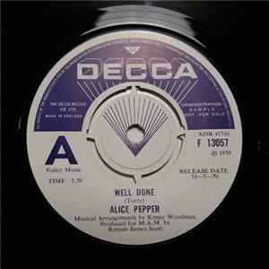 Alice Pepper - Well Done FLAC album