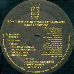 S.O.N.Y. (South Of New York) Feat Ellis Miah - Love Addiction FLAC album