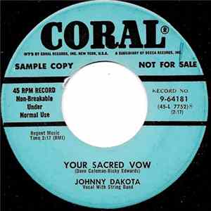 Johnny Dakota - I'd Love To Love You FLAC album
