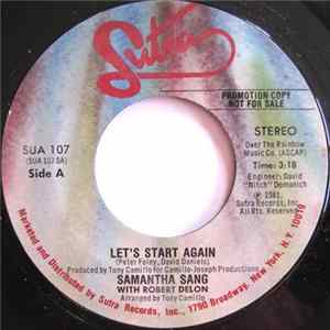 Samantha Sang Featuring Robert Delon - Let's Start Again FLAC album