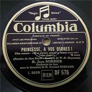 M. Jean Sorbier - Princesse, A Vos Ordres! FLAC album