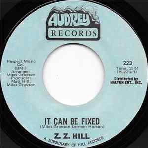 Z.Z. Hill - You Better Take Time / It Can Be Fixed FLAC album