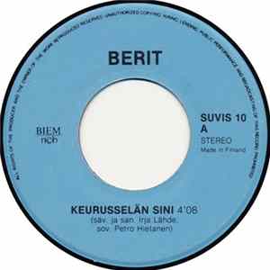 Berit - Keurusselän Sini / Souda Minut Kotiin FLAC album