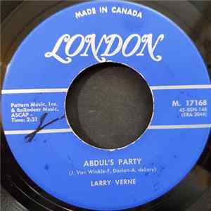 Larry Verne - Tubby Tilly / Abdul's Party FLAC album