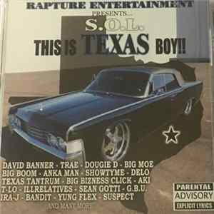 Rapture Ent. - S.O.L. This Is Texas Boy!! FLAC album