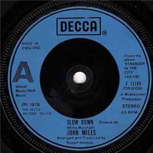 John Miles - Slow Down FLAC album