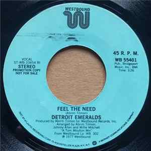 Detroit Emeralds - Feel The Need FLAC album