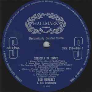 Bob Burgess - Strictly In Tempo FLAC album