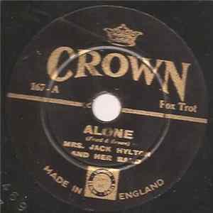 Mrs. Jack Hylton And Her Band - Alone / Little Blue Bird FLAC album