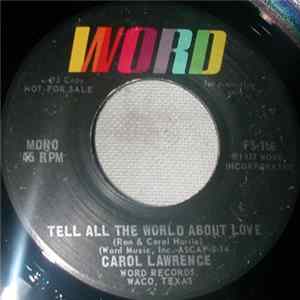 Carol Lawrence - Tell All The World About Love FLAC album