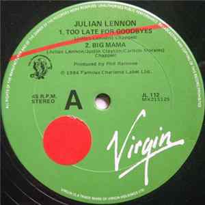 Julian Lennon - Too Late For Goodbyes FLAC album