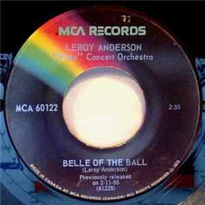 Leroy Anderson "Pops" Concert Orchestra - Belle Of The Ball / Blue Tango FLAC album