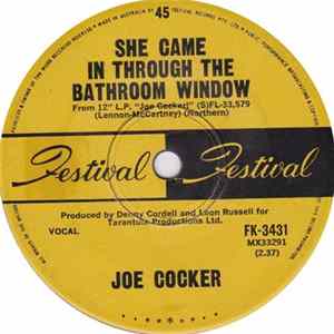 Joe Cocker - She Came In Through The Bathroom Window FLAC album