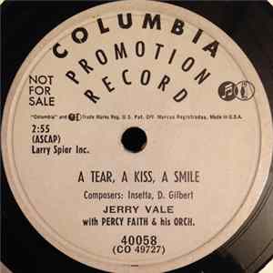 Jerry Vale With Percy Faith & His Orch. - A Tear, A Kiss, A Smile / Ask Me FLAC album