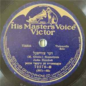 Jasha Bunchuk - Dos Gevain Fon Isroel / Somneiynia FLAC album