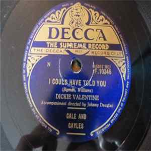 Dickie Valentine - Endless / I Could Have Told You FLAC album