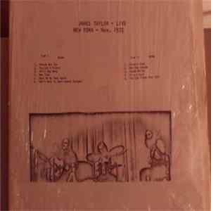 James Taylor - Live New York-Nov. 1972 FLAC album