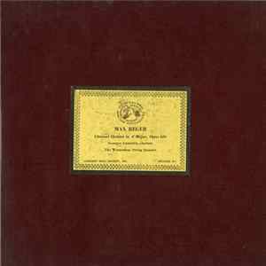 Max Reger - Georges Coutelen, The Winterthur String Quartet - Clarinet Quintet In A Major, Opus 146 FLAC album