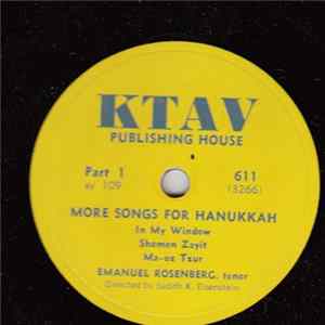 Emanuel Rosenberg - More Songs For Hanukkah FLAC album