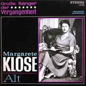 Margarete Klose - Margarete Klose Alt FLAC album